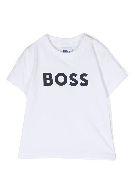 T-shirt con stampa HUGO BOSS KIDS | J05P1210P